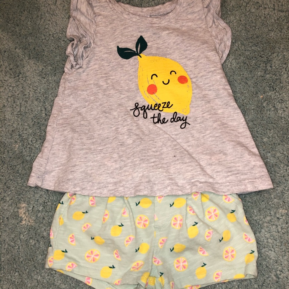 Old Navy summer matching outfit 12-18 months